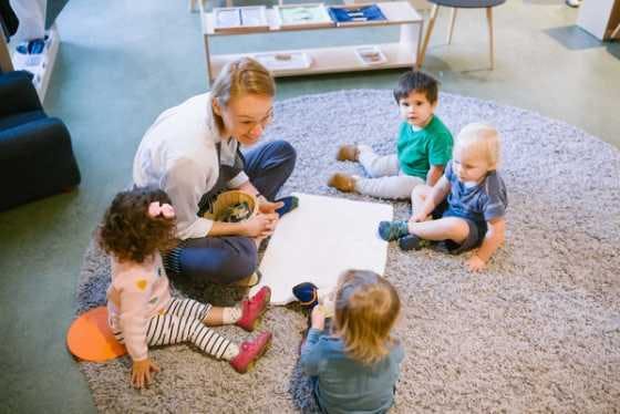 Montessori Guide with Children