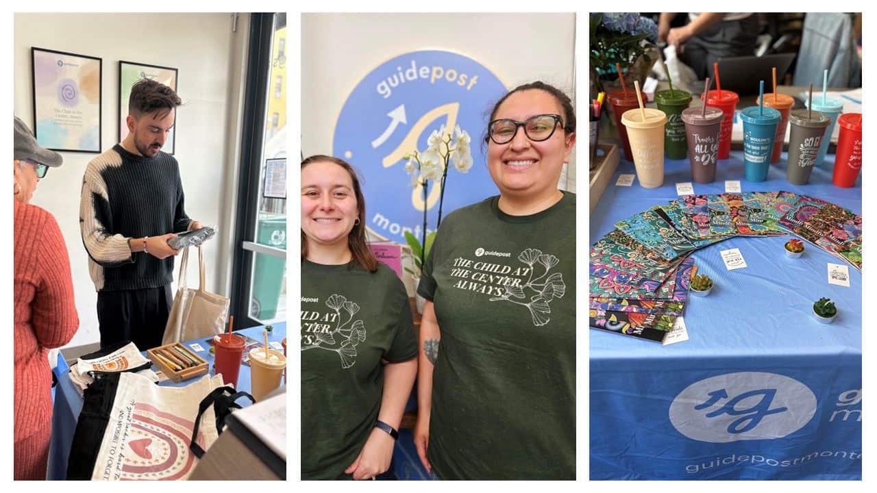 Teachers celebrating during Teacher Appreciation Week at Guidepost Montessori.